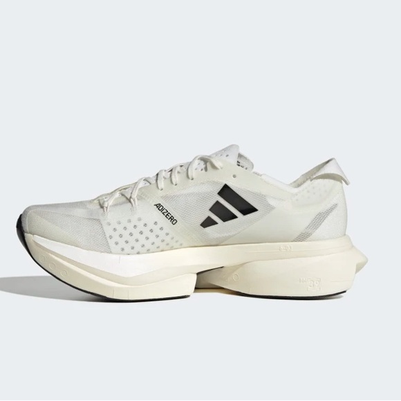 adidas Adizero Adios Pro 3 Triple White - Picture 4 of 11